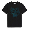 Kenzo Black Classic Printed Tiger T-Shirt