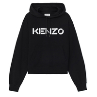 Kenzo Black Logo Hoodie - X-Large