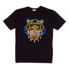 Kenzo Black Neon Tiger Print T-Shirt - Small