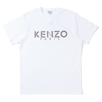 Kenzo White Paris Logo T-Shirt - X-Large