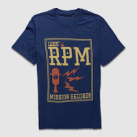 Levi Blue RPM Records T-Shirt - Medium