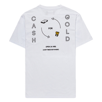 Pas De Mer White Cashgold T-Shirt - Large
