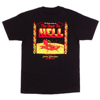 Playdude Black Door to Hell Graphic T-Shirt - Small