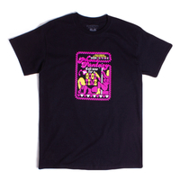 Playdude Black Teletext T-Shirt - X-Large