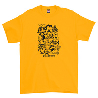 Playdude Gold Henna T-Shirt - X-Large