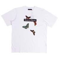 Raised By Wolves White Butterflies T-Shirt