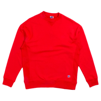Russell Athletic True Red Premium Fleece Cotton Sweatshirt