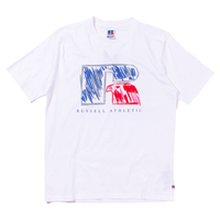 Russell Athletic White Hansen T-Shirt - Small