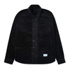 The Hundreds Black Hendry LS Woven Cord Shirt - Large