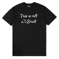 The Hundreds Black "This is not a T-Shirt" T-Shirt - Medium