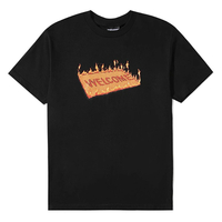 The Hundreds Black Welcome T-Shirt - X-Large