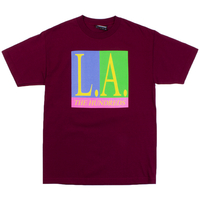 The Hundreds Burgundy Hot Nights T-Shirt - Small
