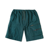 The Hundreds Dark Green Camp Hybrid Shorts - Medium