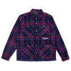 The Hundreds Red Tartan Shirt Jacket