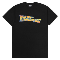 The Hundreds x Back to the Future Black Title T-Shirt - Medium