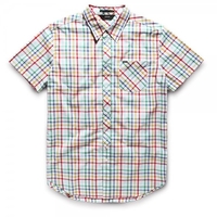 Kr3w Krew Mens Silence Short Sleeve Shirt in Eggshell