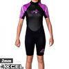 Xcel Womens GCS 2mm Shorty Summer Wetsuit