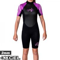 Xcel Womens GCS 2mm Shorty Summer Wetsuit