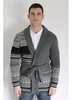 Carl Cardigan Medium Grey