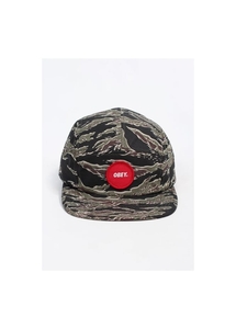 Circle Patch 5 Panel Cap - Tiger