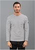 Loctudy Breton Stripe LS T-Shirt White/Navy