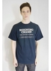 Logo Print Tee Navy