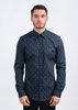 Pattern Shirt - Navy