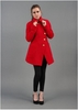 RAC Button Coat Red