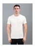 Shoulder Crest Tee White Green