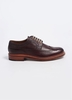 Sid Leather Longwing Brogues Shoes - Burgundy