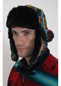 Tracer Lined Bomber Hat Black