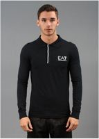 Train Core LS Polo Shirt Dark Slate