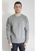 Zebra Crew Sweatshirt Grey