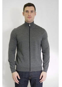 Zeen Zip Top Grey