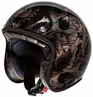 Premier Le Petit DB Jet Helmet,  black,  Size S,  black,  Size S