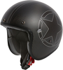 Premier Le Petit Star Carbon BM Jet Helmet,  Size M,  carbon,  Size M