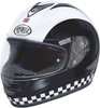 Premier Monza Retro Helmet,  black-white,  Size XS,  black-white,  Size XS