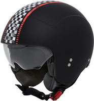 Premier Rocker CK 9 BM Jet Helmet,  black,  Size XS,  black,  Size XS