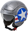 Premier Rocker US Army Jet Helmet,  silver,  Size XS,  silver,  Size XS