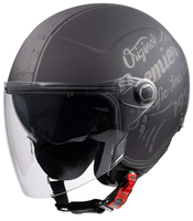 Premier Rocker Visor OR 9 BM Jet Helmet,  black-grey,  Size S,  black-grey,  Size S