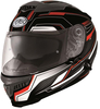 Premier Touran PX Helmet,  black-white-red,  Size L,  black-white-red,  Size L