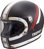 Premier Trophy DO 92 O.S. BM Helmet,  black-white-red,  Size S,  black-white-red,  Size S