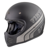 Premier Trophy MX BTR 9 BM Motocross Helmet,  black-silver,  Size L,  black-silver,  Size L