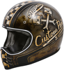 Premier Trophy MX OP 9 BM Motocross Helmet,  grey-yellow,  Size S,  grey-yellow,  Size S