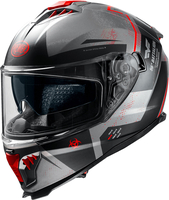 Premier Typhoon BA 17 BM Helmet,  grey-silver,  Size M for Men