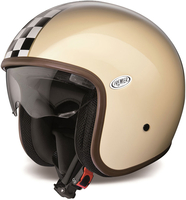 Premier Vintage CK Jet Helmet,  beige,  Size L,  beige,  Size L