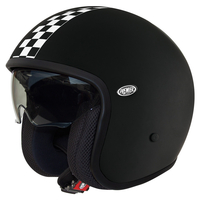 Premier Vintage CK One Jet Helmet,  black,  Size XL,  black,  Size XL
