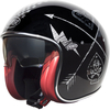 Premier Vintage NX Jet Helmet,  black-silver,  Size L,  black-silver,  Size L