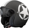 Premier Vintage Star Jet Helmet,  black,  Size L,  black,  Size L
