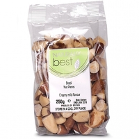 Brazil Pieces,  A Source Of Selenium & B Vitamins 250 Grams
